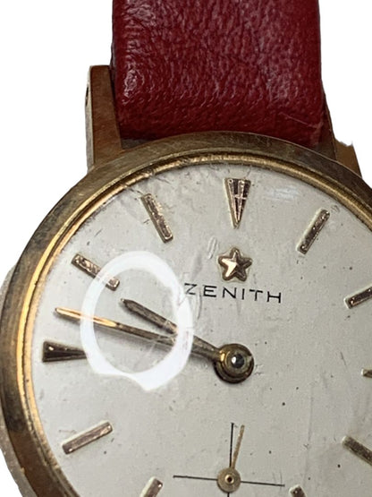 Zenith Stellina 1959 Women's Wristwatch 23mm Italy Calfskin Band Working