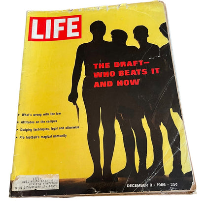 Life Magazine December 9, 1966 The Draft Vietnam