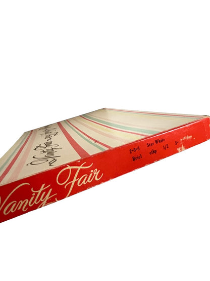 1950s Vintage Vanity Fair Lingerie Box Empty Striped Retro