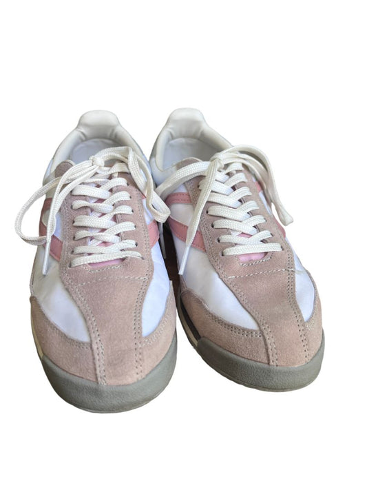9 TRETORN Women's Rawlins Retro Sneaker Shoes Blush White