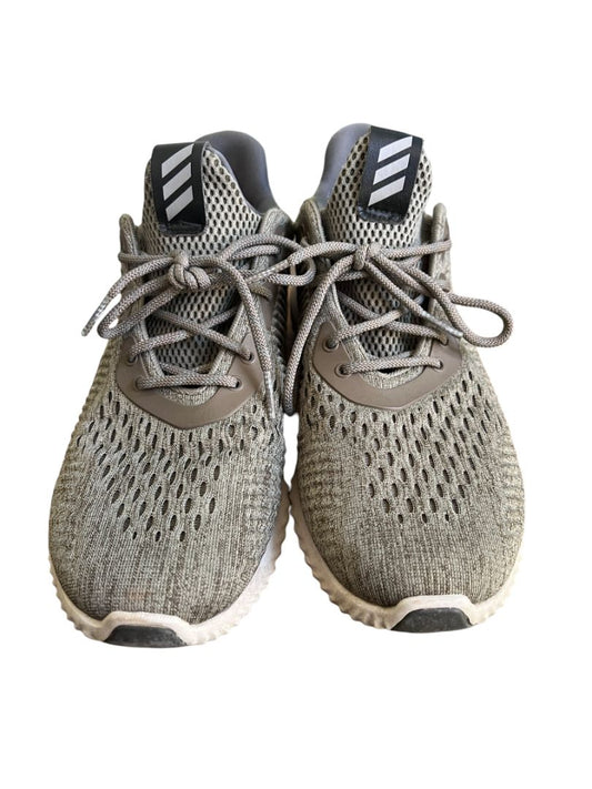 Size 8 Adidas Womens Alphabounce Sneakers Green Running Shoes BW1191