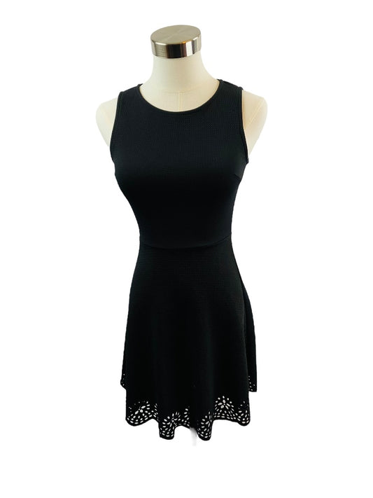 Small Beach Royal Women's Black A-Line Lightweight Sleeveless Dress Stretch