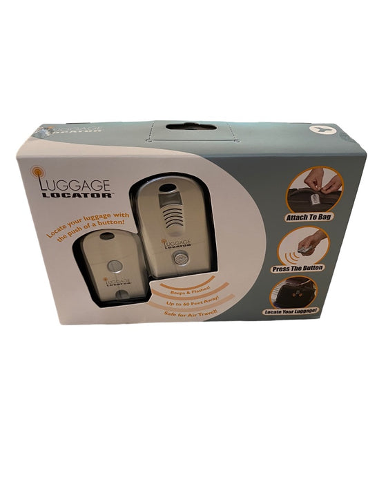 Luggage Locator Remote Gift Set Silver 48875 New