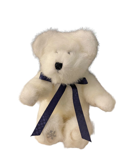 Boyds "C.Z. Sparklefrost" White Bear The Head Bean Collection 8" New