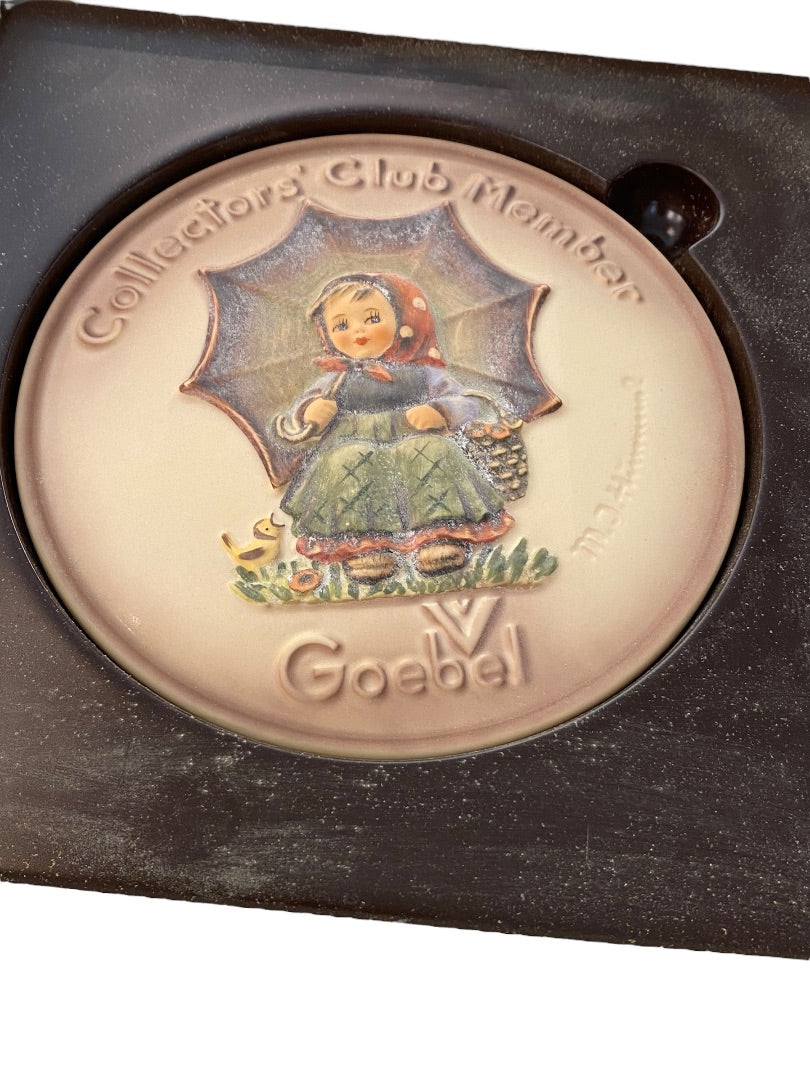 Goebel Collectors Club Member Plate Special Edition No 2 Hum690 1978