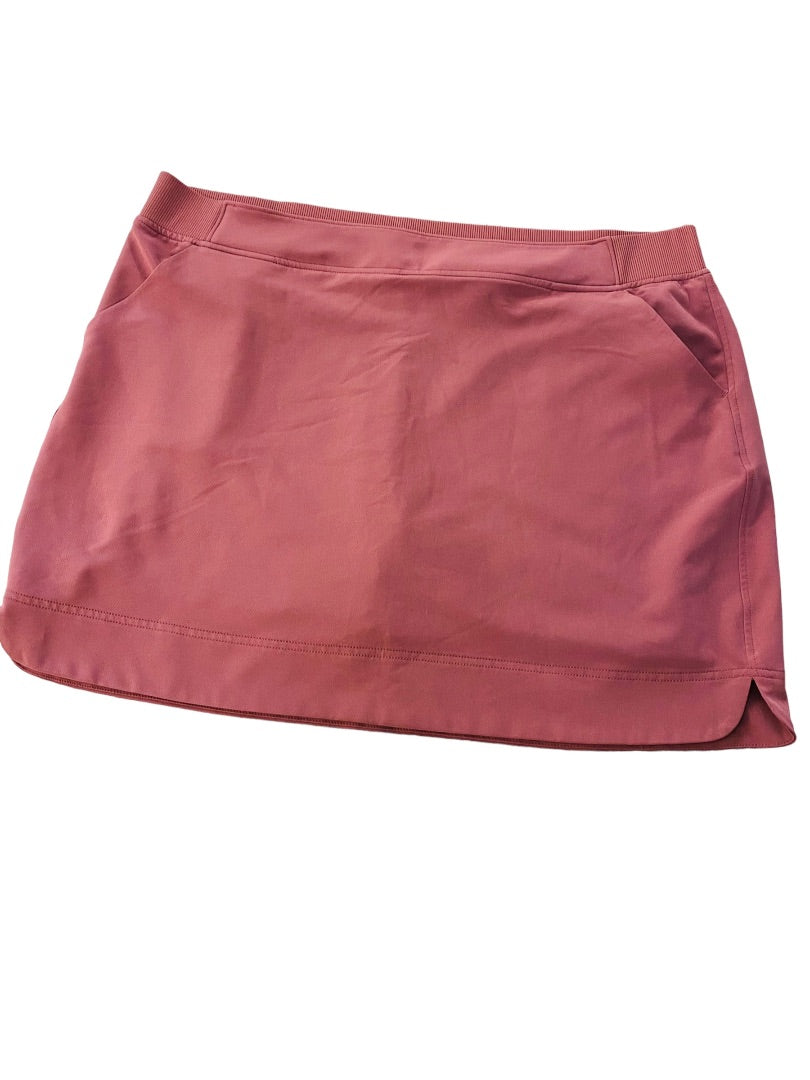 XXL 32 Degree Cool Womens Skort Tennis Golf Mauve Stretch Pull On