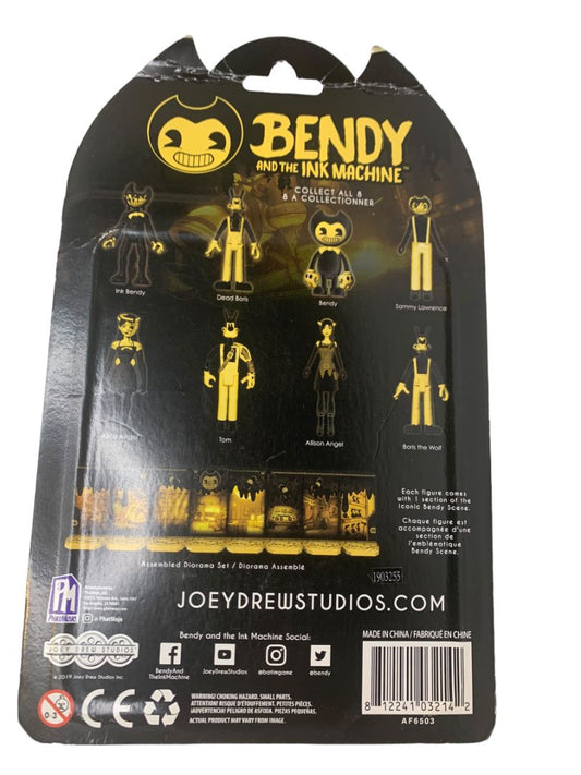 Official Bendy Action Figure Bendy Yellow Black Series 1 AF6503