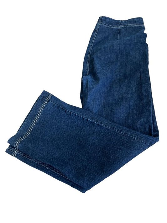 Size 14 COS Jeans Sailor Wide Leg Double Double Button Design Jeans