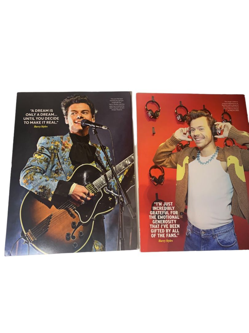 The Ultimate Guide to Harry Styles Set of 2 Magazines Music Spotlight 2021 2022