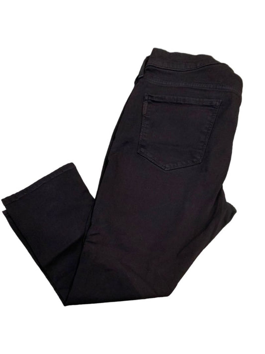 36 x 29 Paige Federal Mens Black Shadow Transcend Slim Straight Leg Stretch Denim W2139