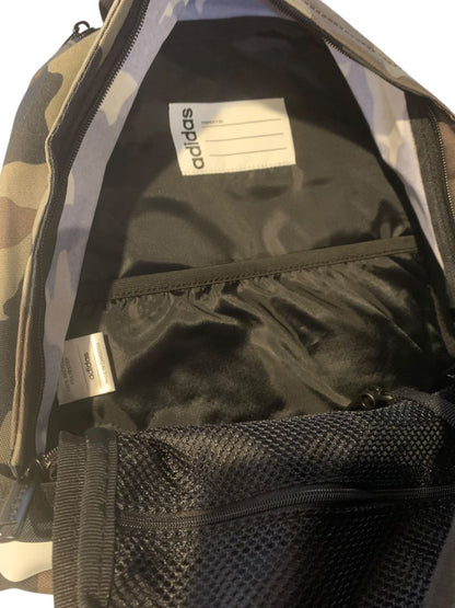 Adidas Unisex Classic 3S III Backpack New Legacy Green Camo Black One Size