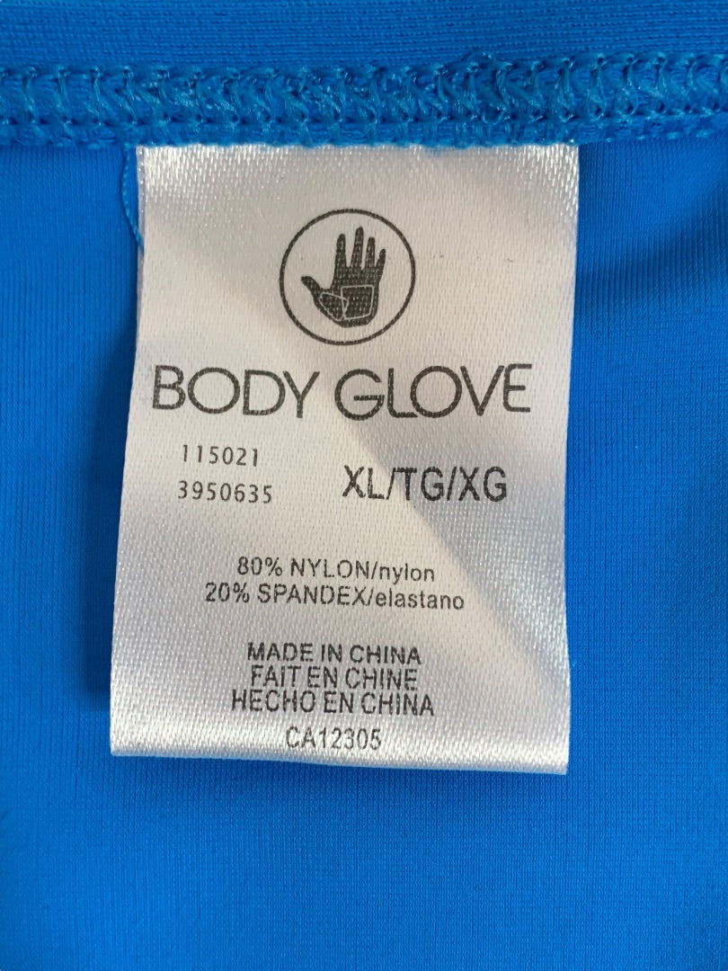 XL Body Glove Womens New Coastal Blue Bikini Bottoms Swim Wear