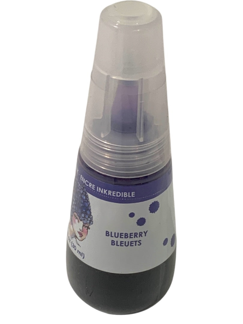 Jane Davenport Inkredible Ink 1 fl oz Blue Blueberry JD-126 Paper Arts New