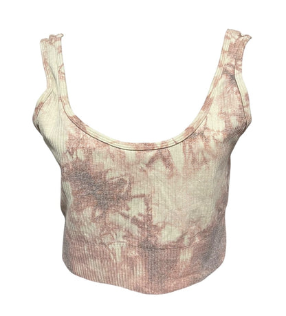 Large Mono B Ribbed Sports Bra Tie Dye Style AT3168