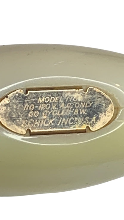 1960s Lady Schick Crown Jewel Electric Razor Decorative Only Collectible