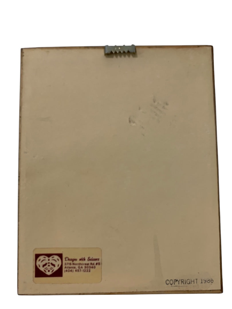 Framed Retro Style Label Champion New Orleans 7.1 Inch Square