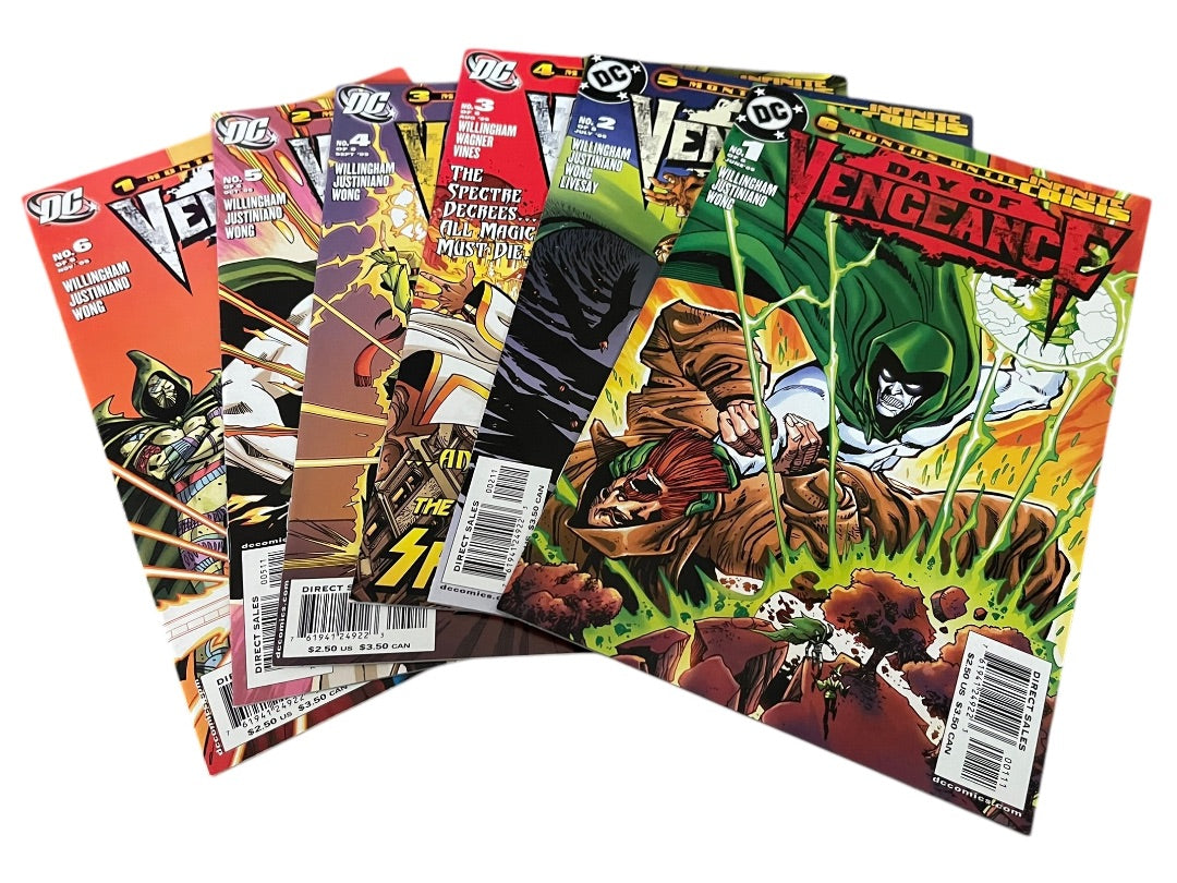 DC Day of Vengeance #1-6 Willingham Justiniano Wong