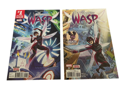 Marvel The Unstoppable Wasp #1 & 2  Whitley Charretier Wilson