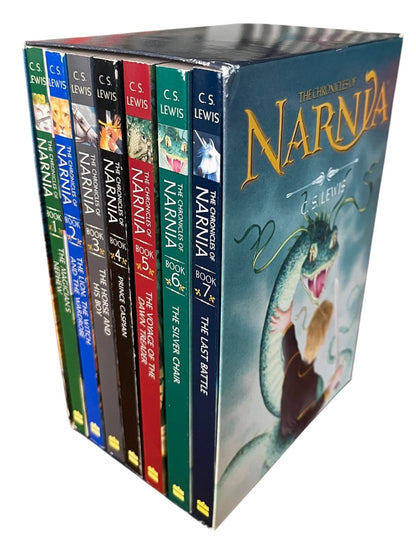 Set of 7 The Chronicles of Narnia Box Set Paperback Books 2007