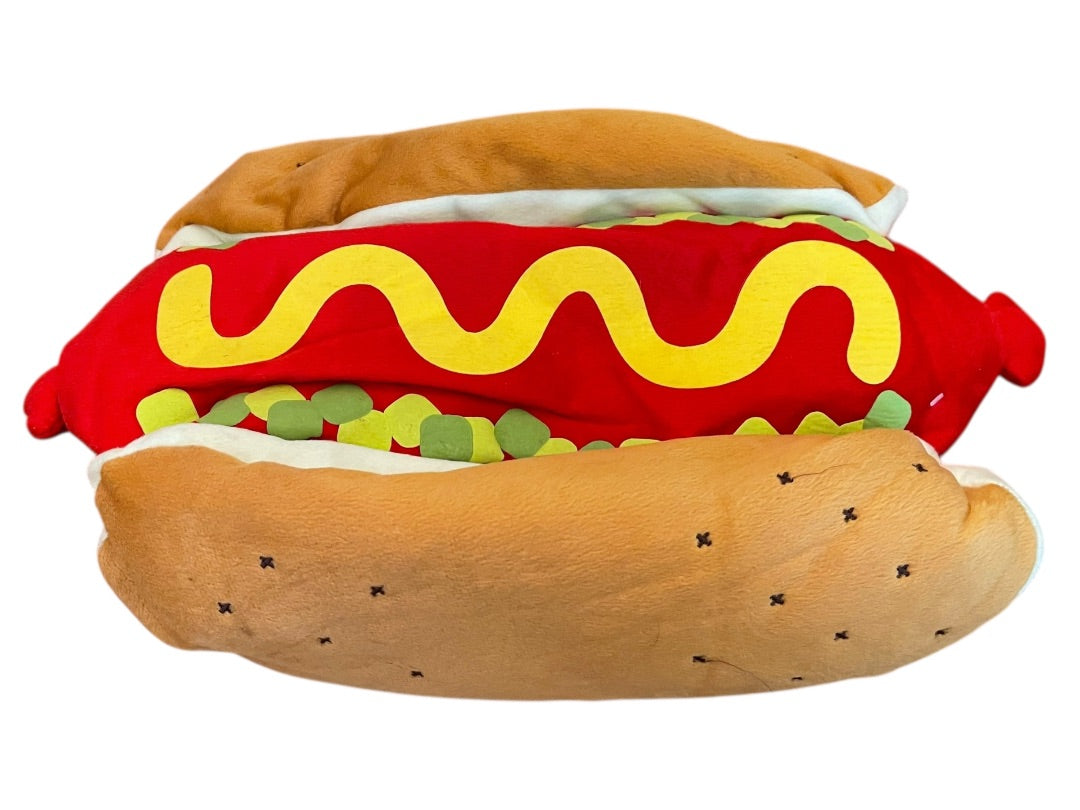 Hotdog In Bun Dog Halloween Costume Velcro Adjustable Medium