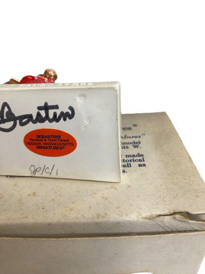 Sebastian Miniatures In the Candy Store Signed Figurine Vintage 6221