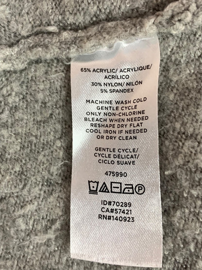 XS Loft Womens Gray Open Cardigan Sweater Tunic Length