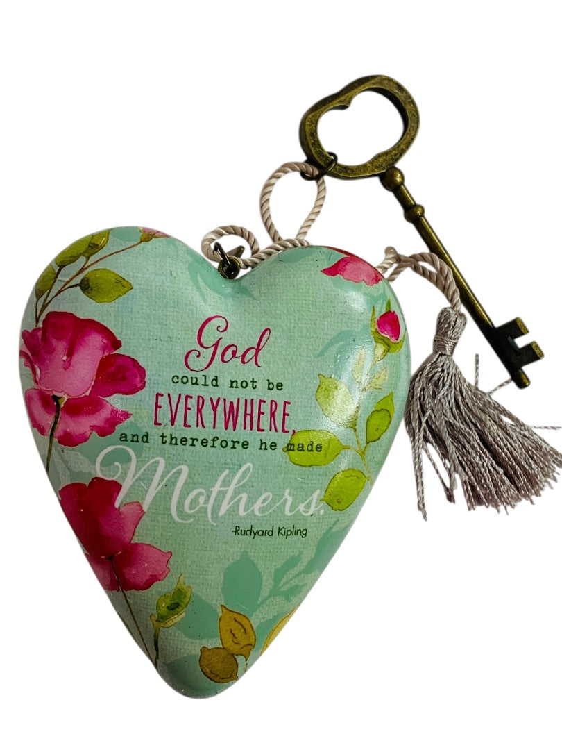 Art Heart by Demadco Hanging Key Mothers 4 Inch