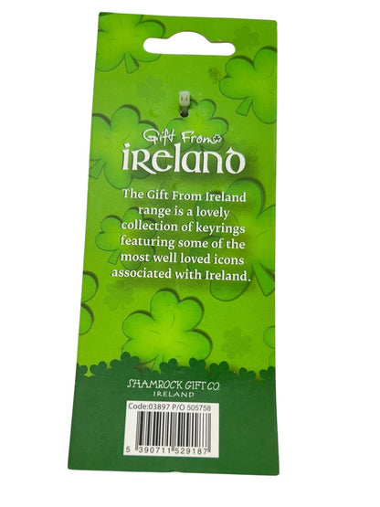 Ireland Souvenir Keyring Keychain Bottle Opener Shamrock New
