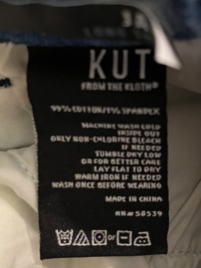 Size 4 KUT From the Kloth Distressed Denim Jean Shorts Womens