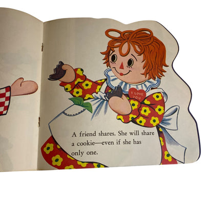 1976 Golden Book The Raggedy Ann and Andy Book Paperback