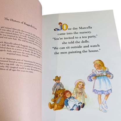 Lot of 7 Raggedy Ann and Andy Books Assorted Hardcover and Paperback
