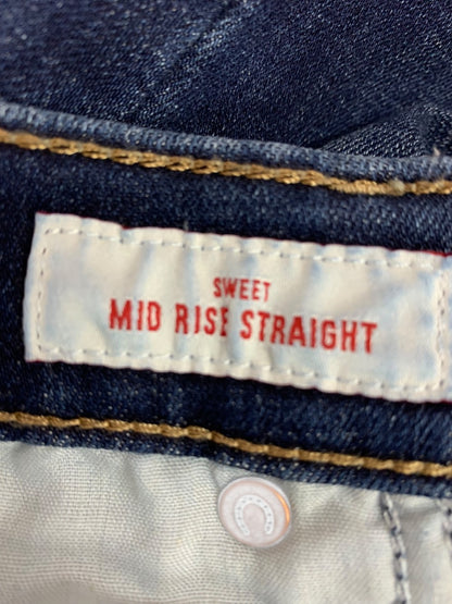 Size 14 (32R) Lucky Brand Womens Jeans Sweet Mid Rise Straight Leg Denim