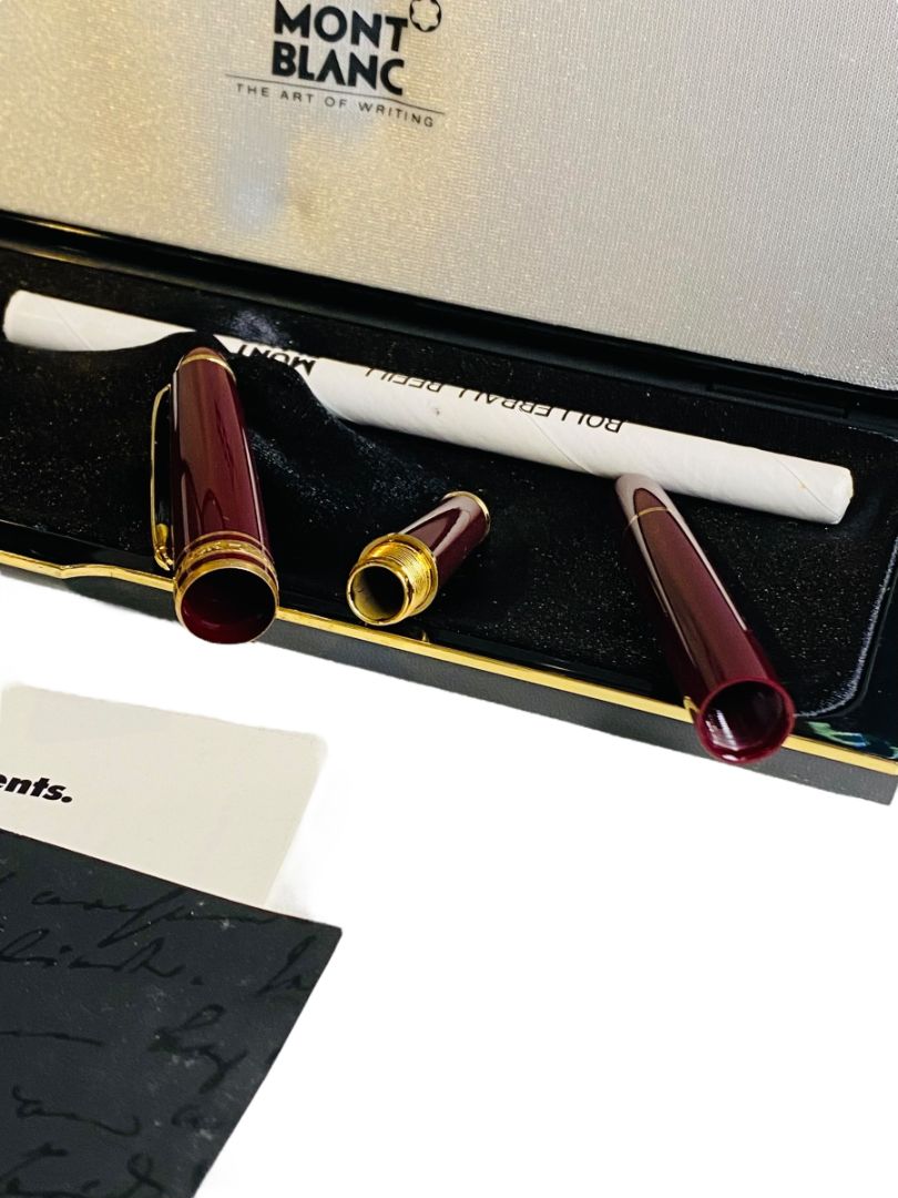 Montblanc Meisterstuck Rollerball Pen 163R Burgundy Germany