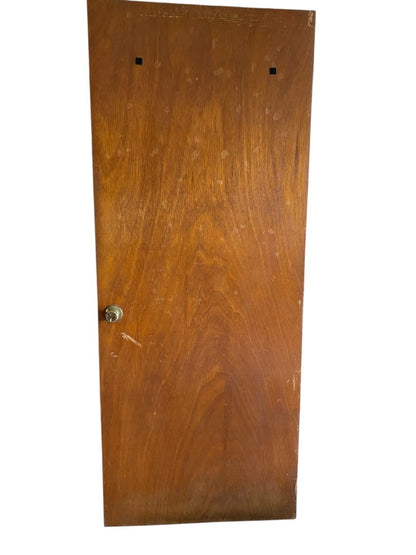Vintage Interior Door Salvage Wood Veneer 32" x 78.75" x 1.5"
