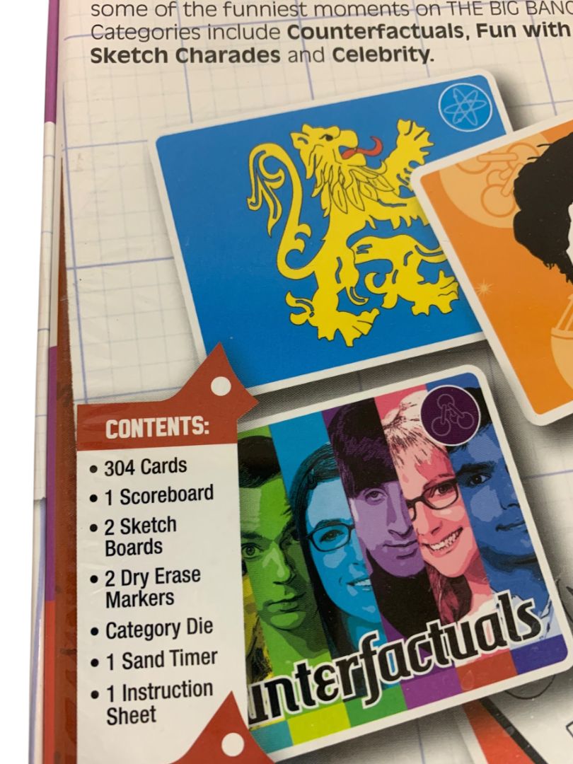 Spin Master The Big Bang Theory Ultimate Genius Party Game Brand New Sealed