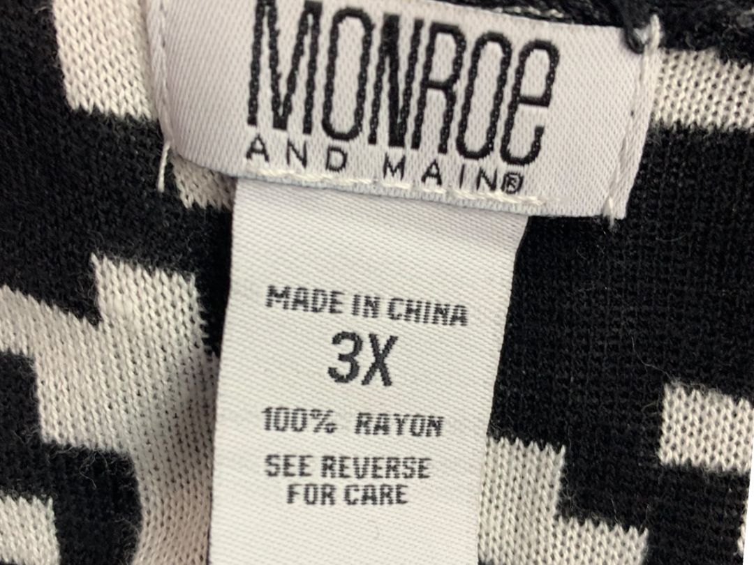 Size 3X Monroe and Main Womens Duster Cardigan Sweater Pockets