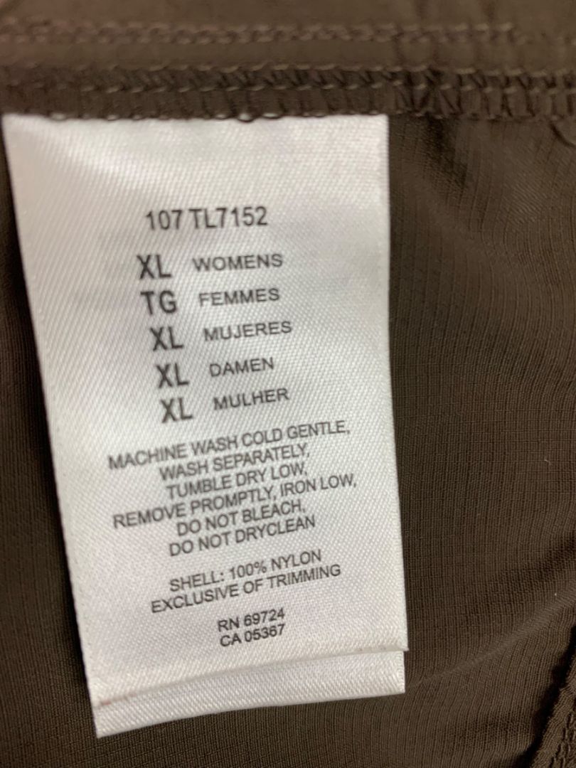 Size XL Columbia Titanium Womens OmniDry Jacket Snap Up