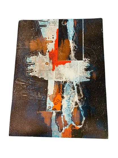 Signed Laszlo Dus (California Hungary b.1941) Litho II Lithograph Art Print