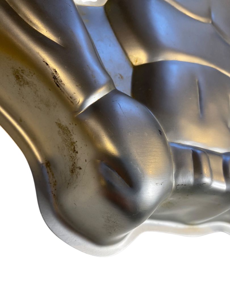 Vintage Wilton Superman Batman Cake Pan Complete Face Chest Plates Shield