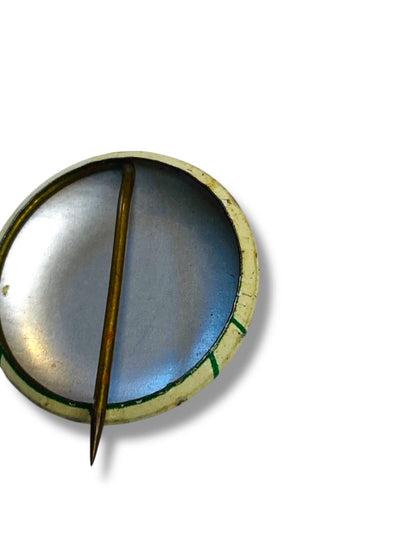 Vintage Tin Pin .75" Governors Safety Committee My School is Safe