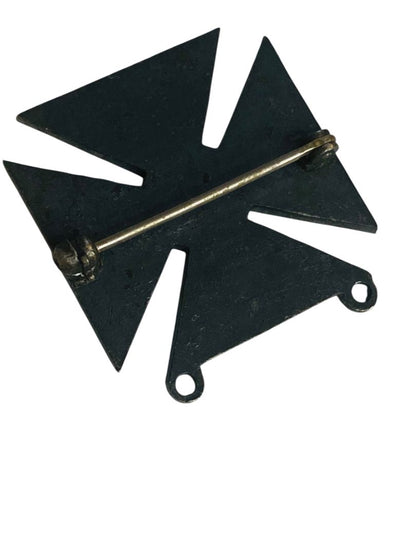 Vintage US Army Marksman Qualification Badge Pin 1" Black Oxidized