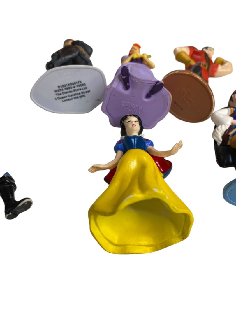 Lot of 6 Assorted Disney Princess and Prince Figurines 3-4"