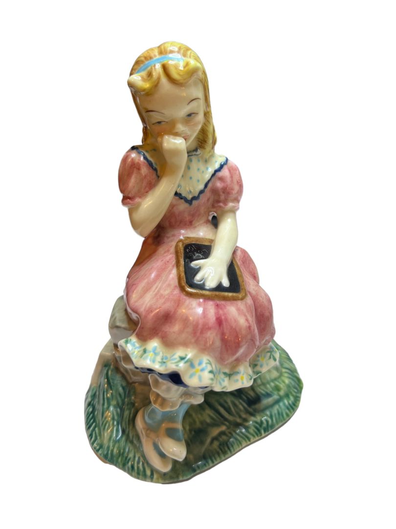 Gort American Classics Becky from Tom Sawyer Bone China Figurine