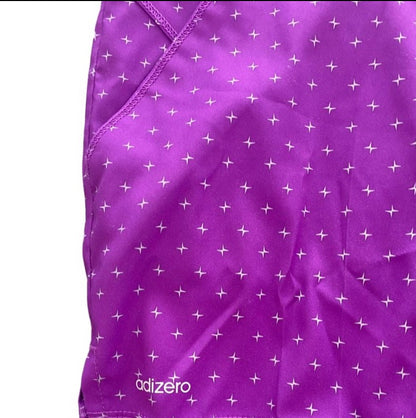 Size 6 Adidas Purple AdiZero Golf Shorts Flat Front