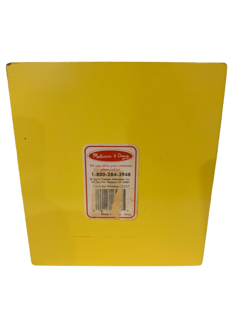 Melissa & Doug Hand-Painted Solid Wood Tabletop Frame Dimensional