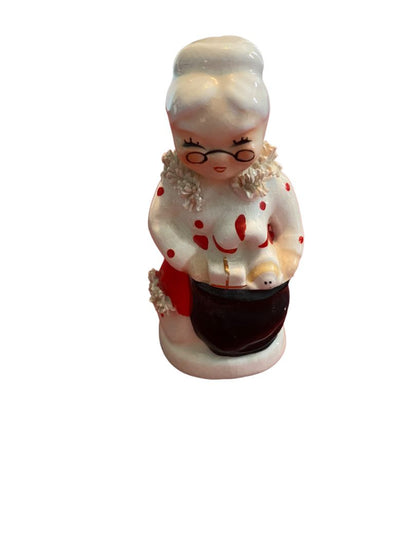 Napco Mrs. Claus Ceramic Pepper Shaker