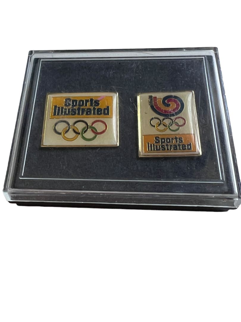 2x New Enamel Sports Illustrated Olympic Pin Set