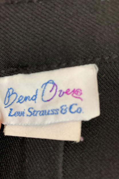 Size 16 Bend Over by Levi Strauss & Co Women's Vintage 1980s Black Pants