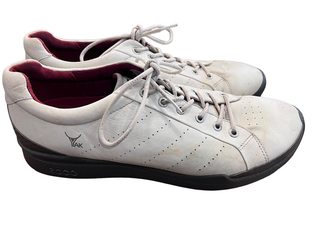 11.5 (45) Ecco Golf Shoes Mens Biom Natural Motion Yak Leather Spikeless