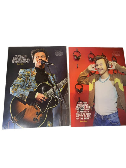 The Ultimate Guide to Harry Styles Set of 2 Magazines Music Spotlight 2021 2022